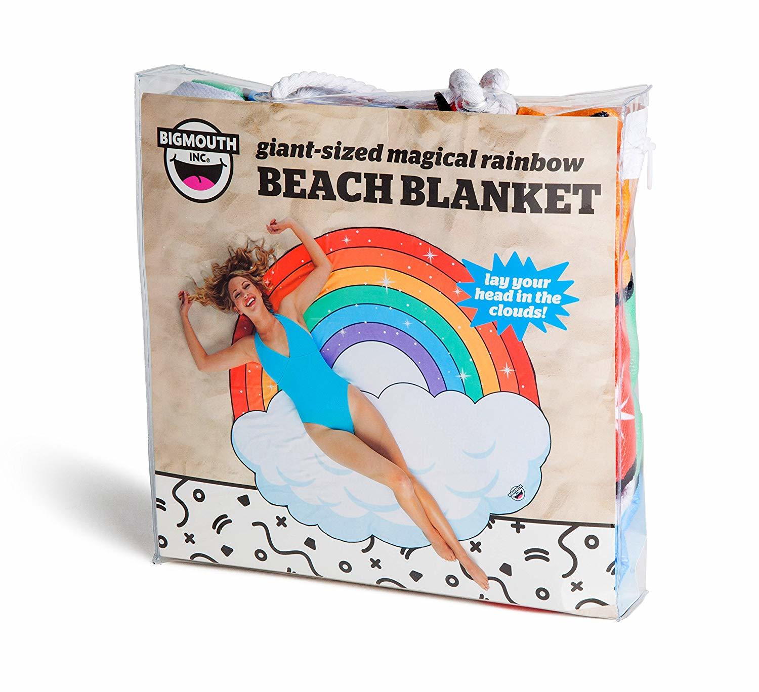 BigMouth: Gigantic Beach Blanket - Rainbow image