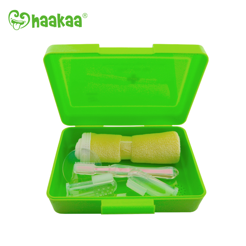 Haakaa: Kids Oral Care Set - Green image