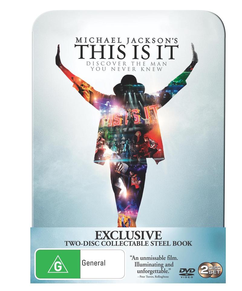 Michael Jackson - This Is It: Limited Edition Steel Book (2 Disc Set) image