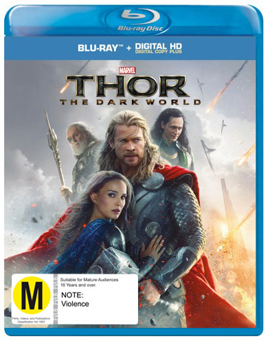 Thor: The Dark World on Blu-ray