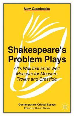 Shakespeare's Problem Plays image