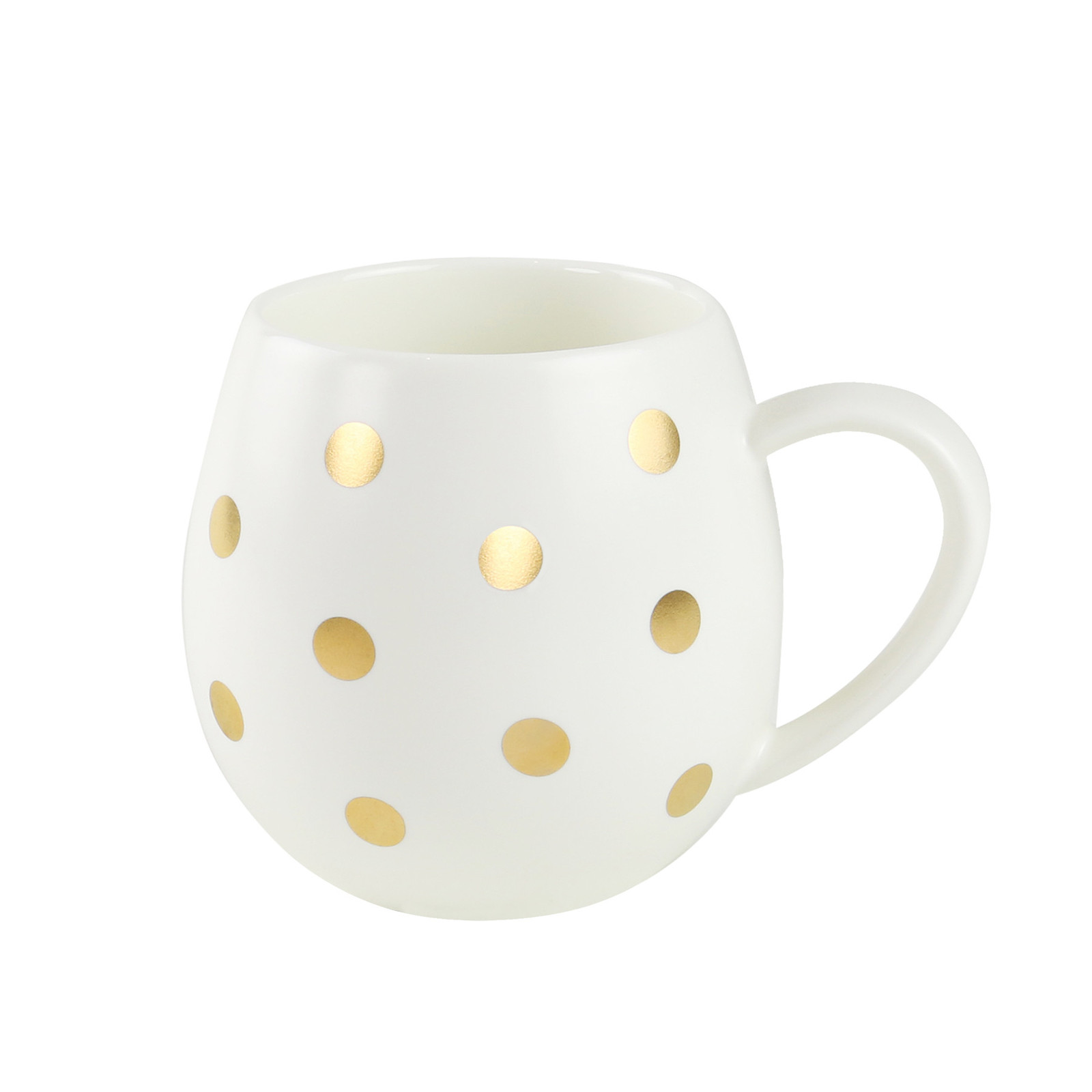 Robert Gordon: Hug Me Mug Set (White and Gold Spot)