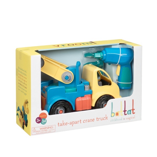 Battat: Take-Apart Crane Truck - Construction Kit image