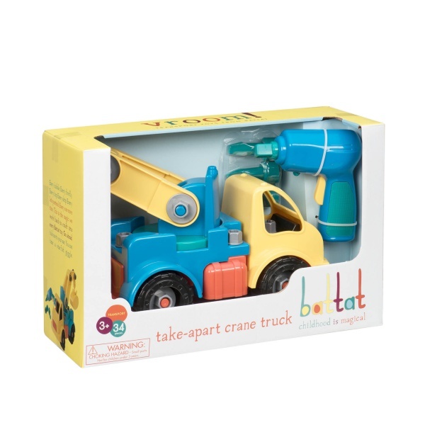 Battat: Take-Apart Crane Truck - Construction Kit