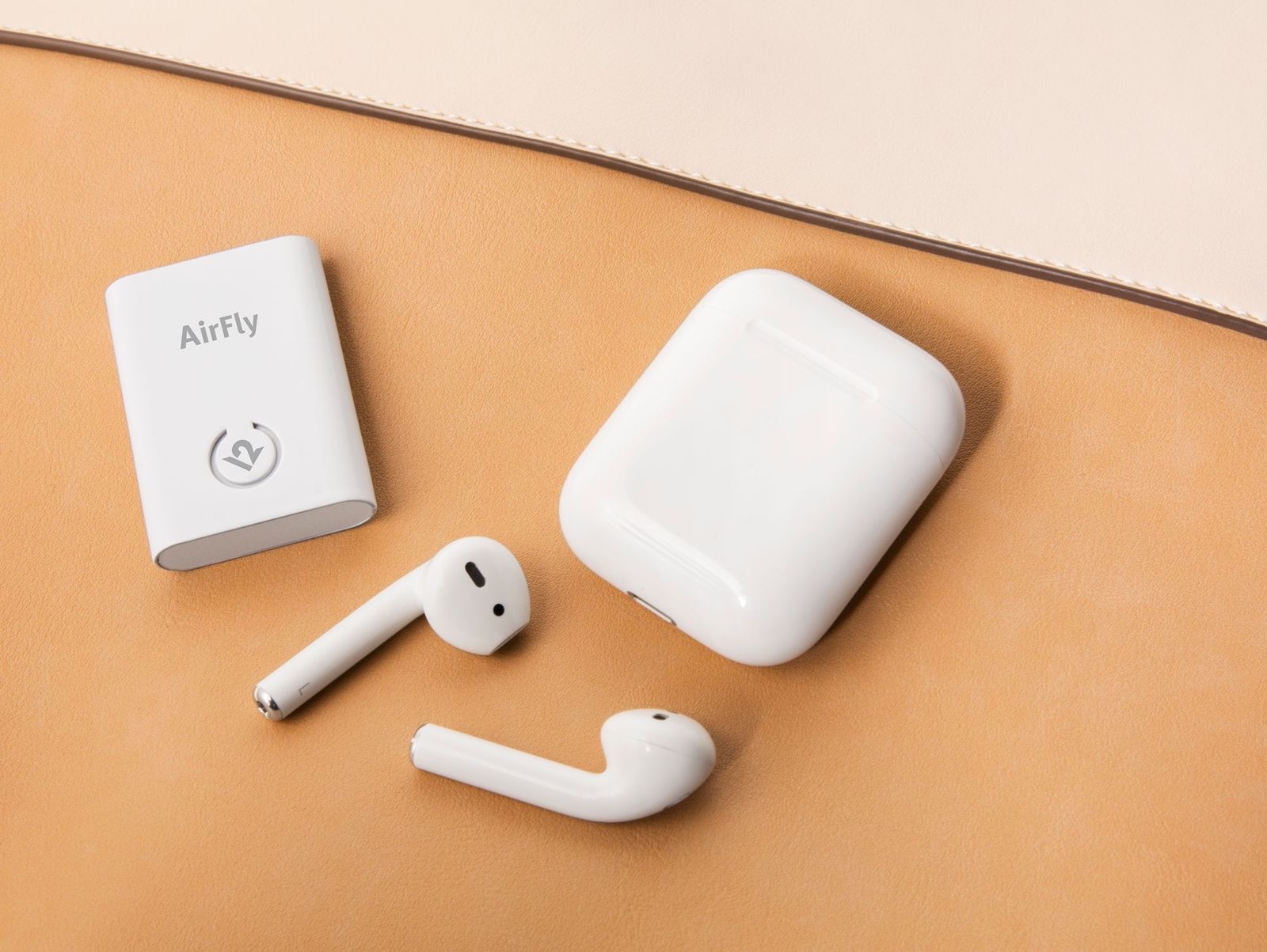 Twelve South Airfly Wireless Transmitter | Connect Airpods & Wireless Headphones to Headphone Jacks image