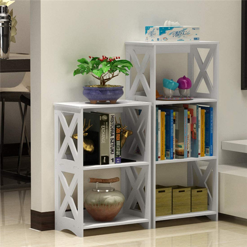 3 Tier Small Bookshelf (38x24x89cm) image