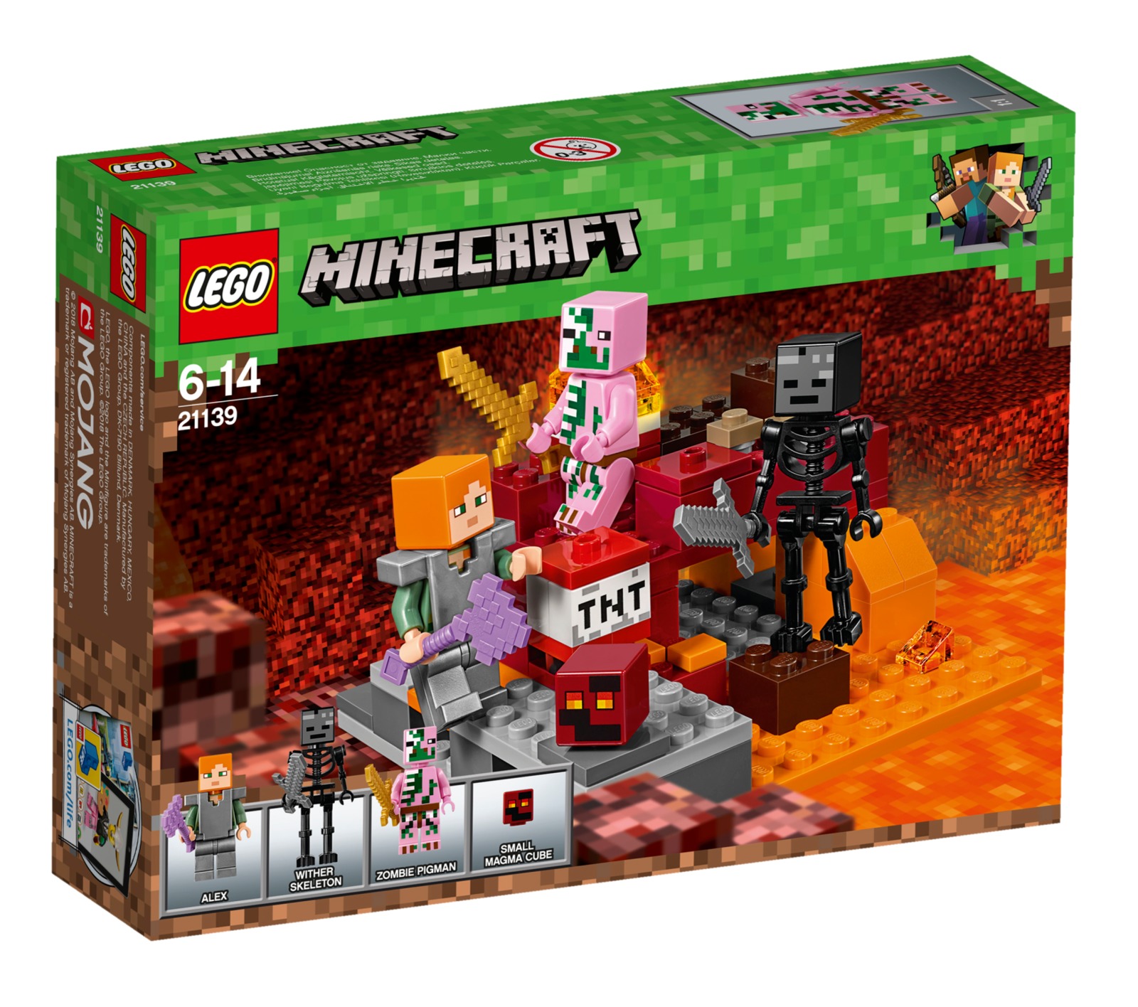 LEGO Minecraft: The Nether Fight (21139)