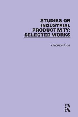 Studies on Industrial Productivity by Various Authors image