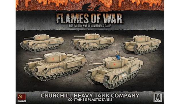 Flames of War: Churchill Heavy Tank Company