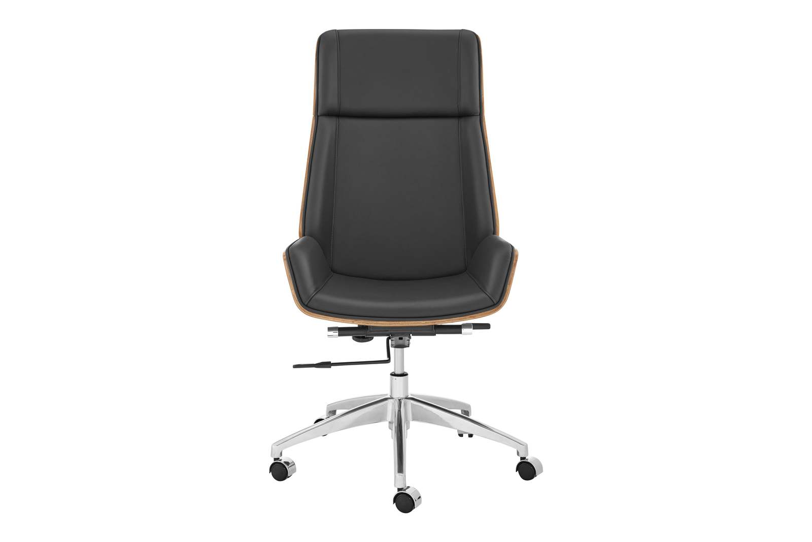Buy Matt Blatt Charlie Executive Office Chair (Walnut, Black) at Mighty