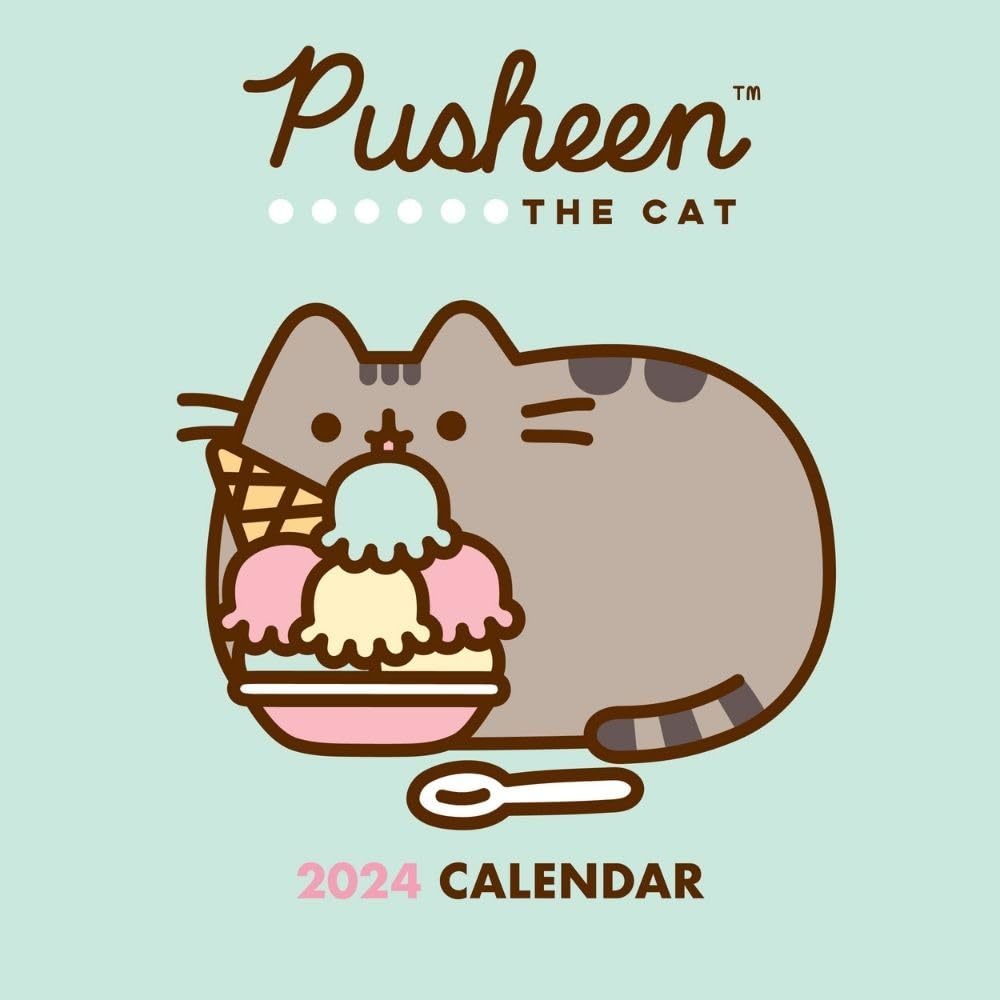 Buy Pusheen 2024 Square Wall Calendar at Mighty Ape NZ