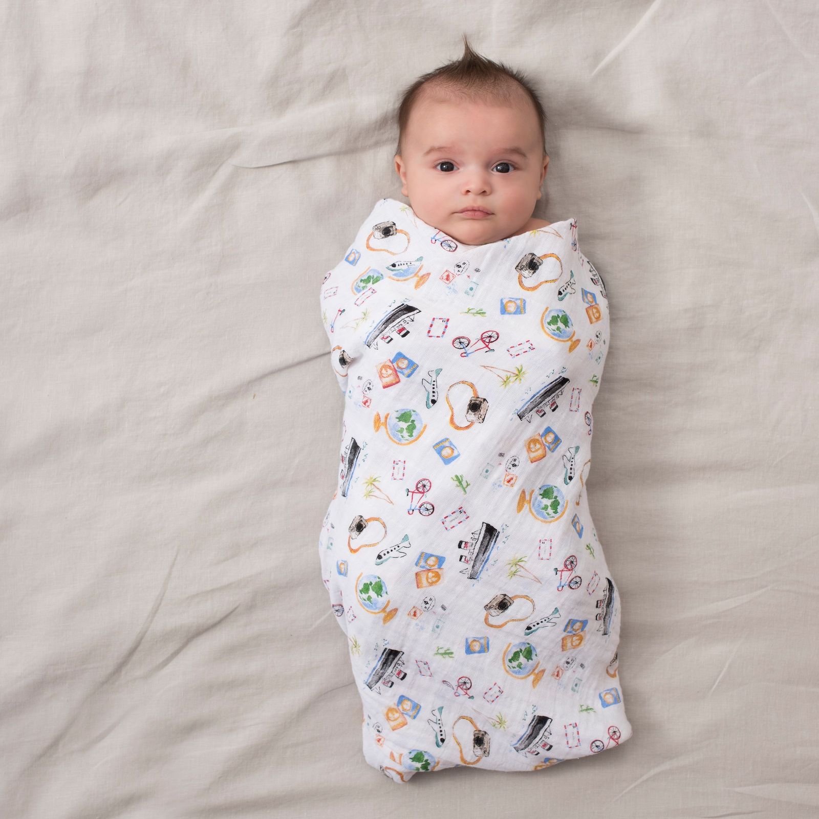 Aden + Anais: Classic Swaddle - Around The World (4 Pack) image