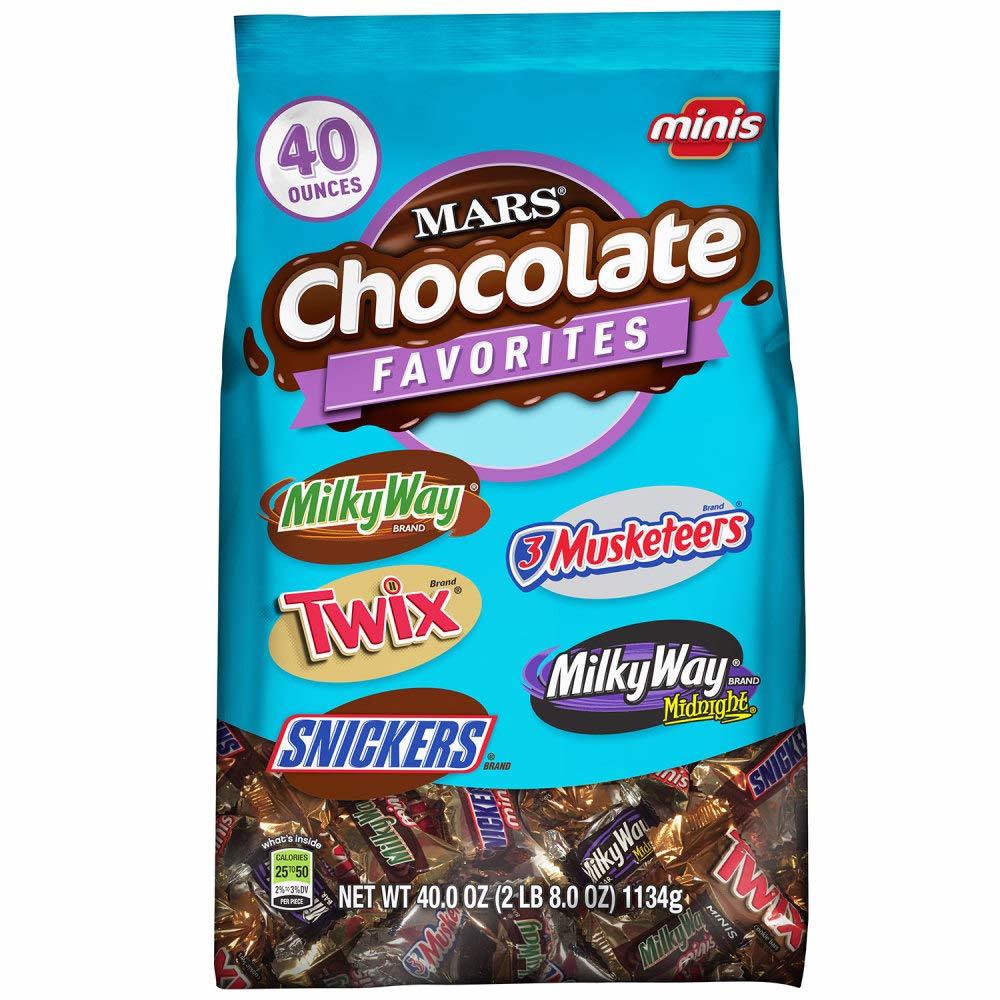 Mars Chocolate Minis Size Candy Variety (1.13kg) image