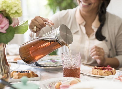 Pinky Up: Charlie Glass - Iced Tea Carafe image