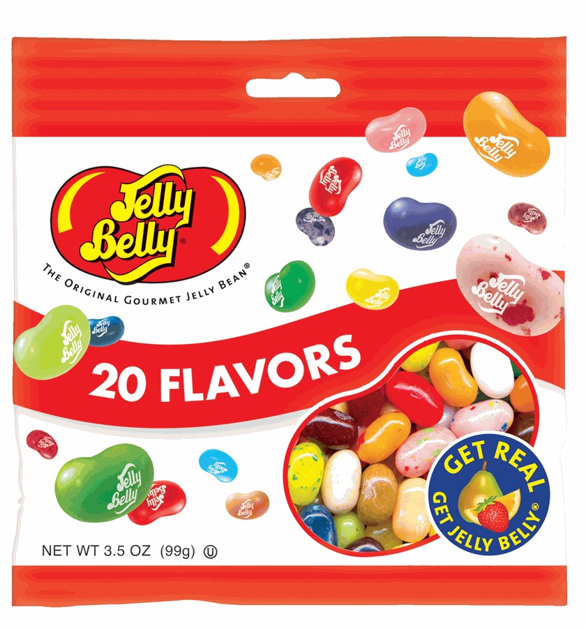 Jelly Belly Bean 20 Flavors (99gms) at Mighty Ape NZ