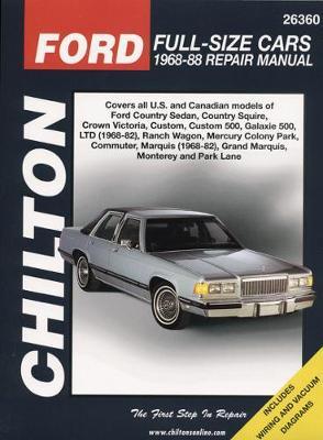 Ford Full-Size Cars (68 - 88) by Chilton Automotive Books image