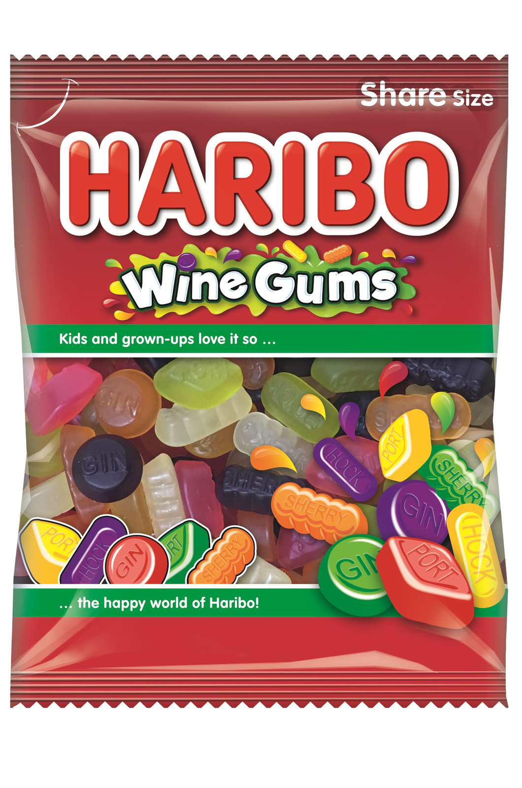 Haribo Wine Gums 140g at Mighty Ape NZ