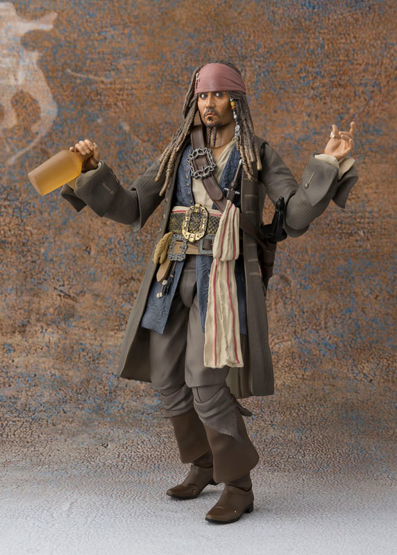 Pirates of the Caribbean: Captain Jack Sparrow - S.H.Figuarts Figure image
