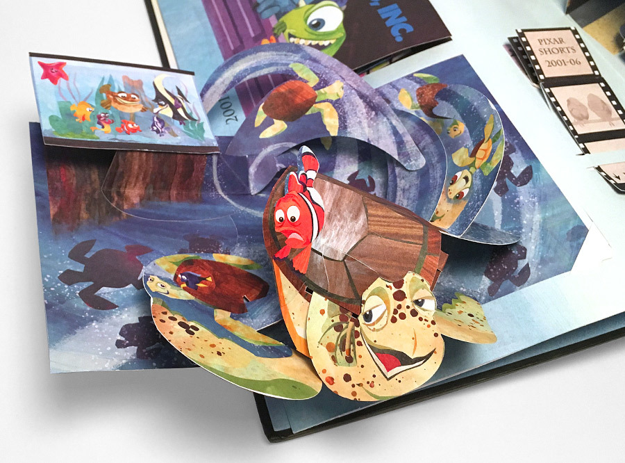 Pixar: A Pop-up Celebration  Matthew Reinhart Book  In 