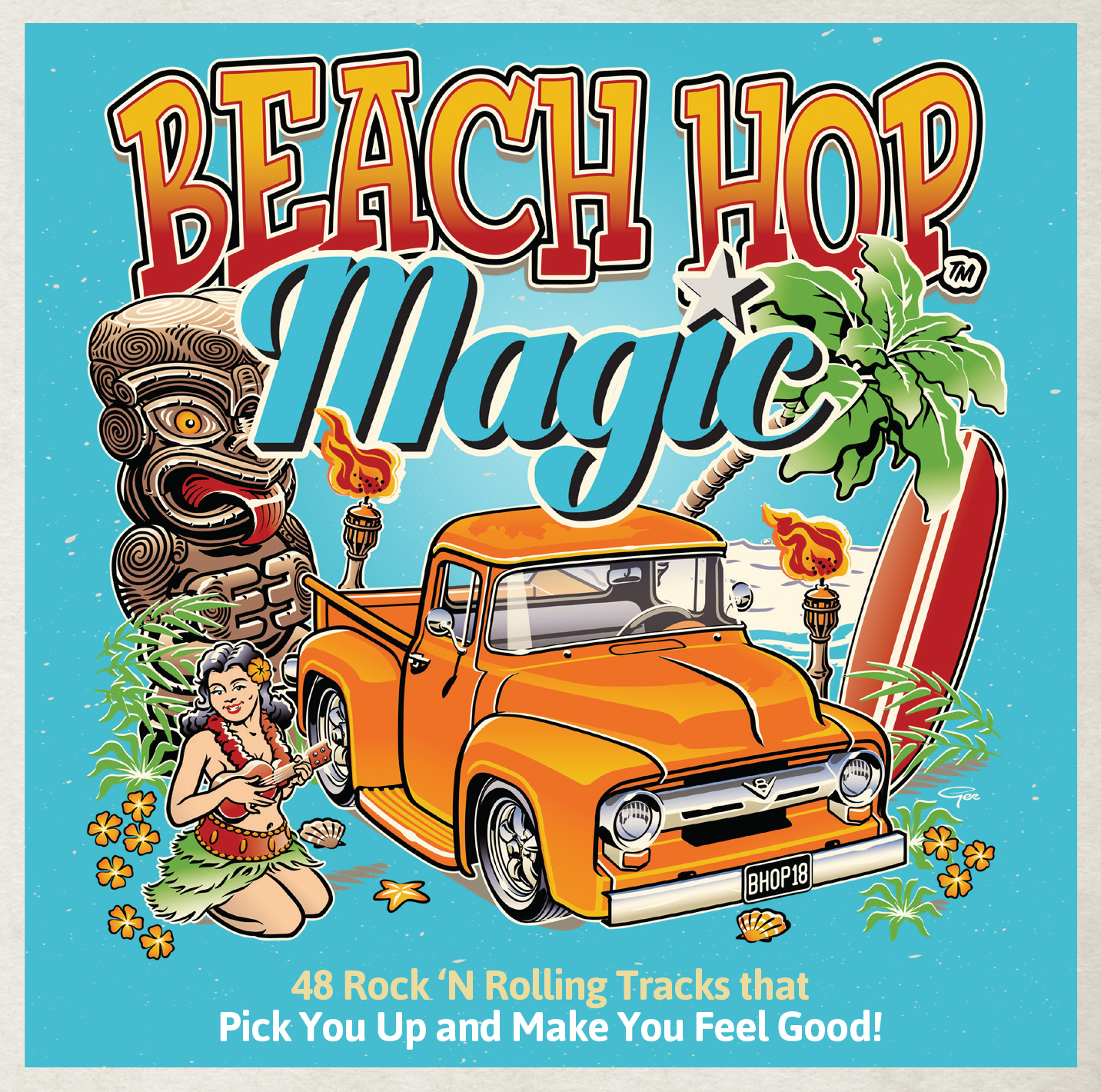 Beach Hop Magic (2CD) on CD by Various