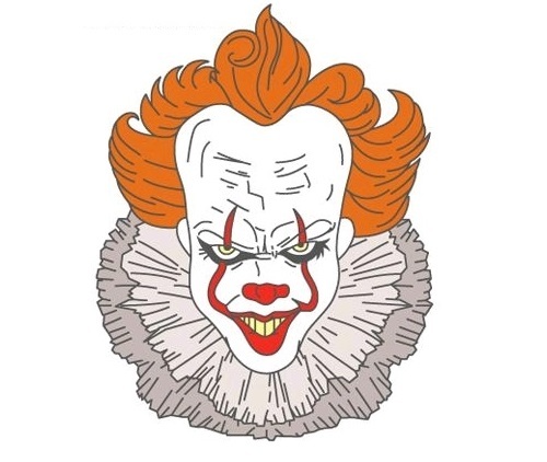 Pennywise Enamel Pin At Mighty Ape Nz