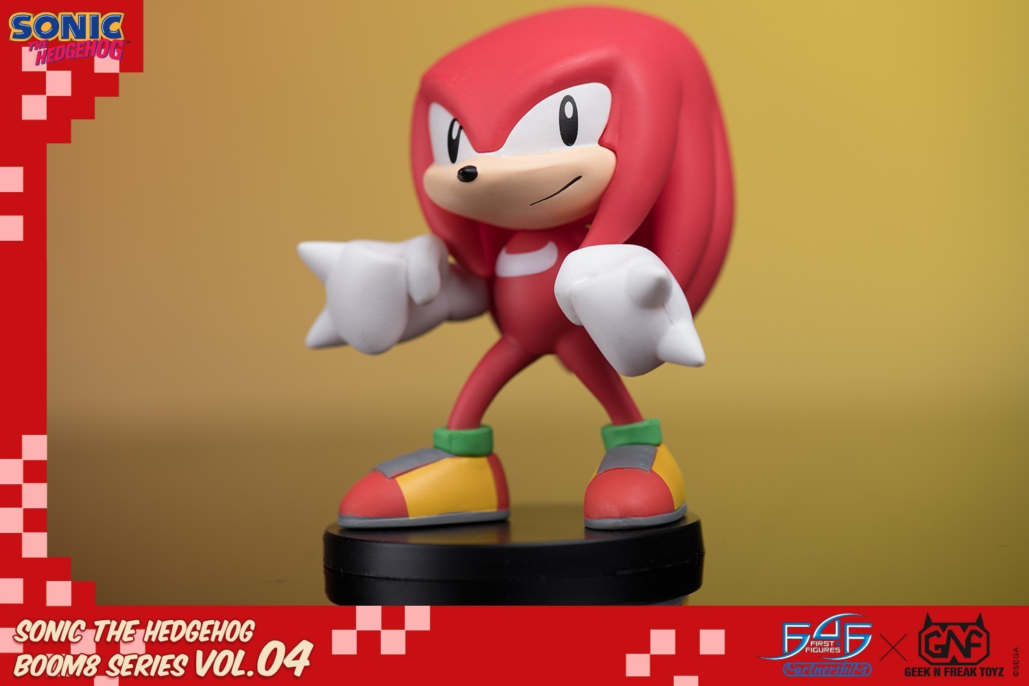 Sonic the Hedgehog: Knuckles - 3" Boom8 Figure image