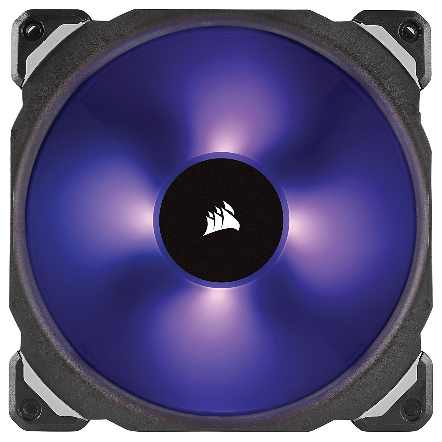 Corsair ML140 PRO RGB LED 140MM PWM Premium Magnetic Levitation Fan — Twin Fan Pack with Lighting Node PRO image