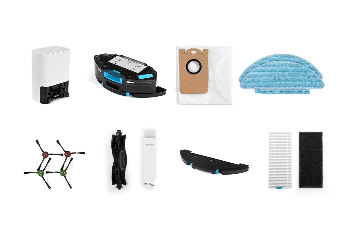 Kogan SmartHome LX16 Robot Vacuum Cleaner and Mop with AutoEmpty Dock