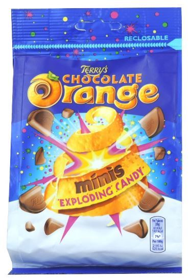 Terry's Chocolate Orange Minis - Exploding Candy (125g) image
