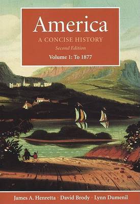 America:A Concise History Vol 1 by Henretta image