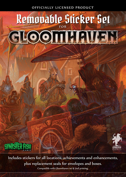 Gloomhaven: Removable Sticker Set image