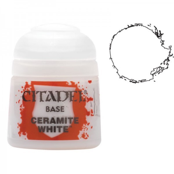 Citadel Base Paint: Ceramite White image