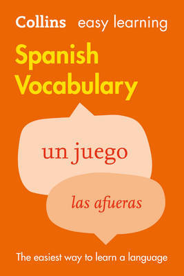 Easy Learning Spanish Vocabulary by Collins Dictionaries image