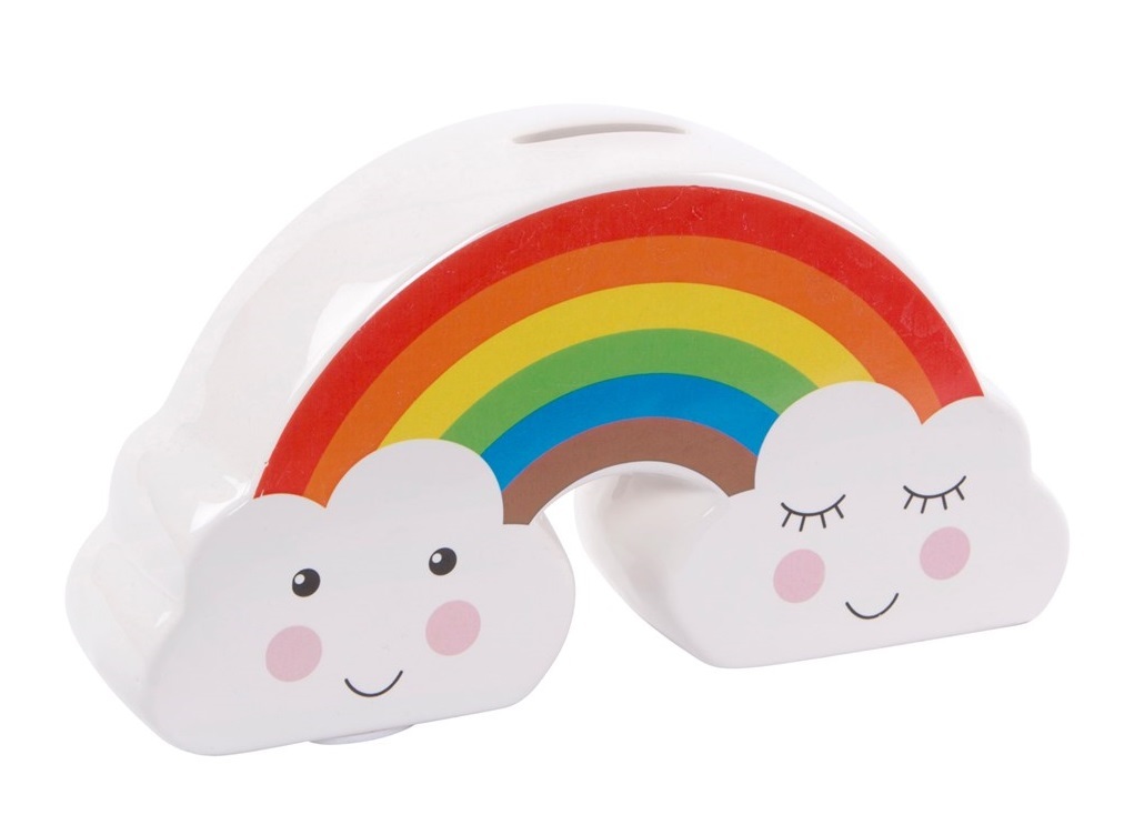 Happy Rainbow Money Box at Mighty Ape NZ