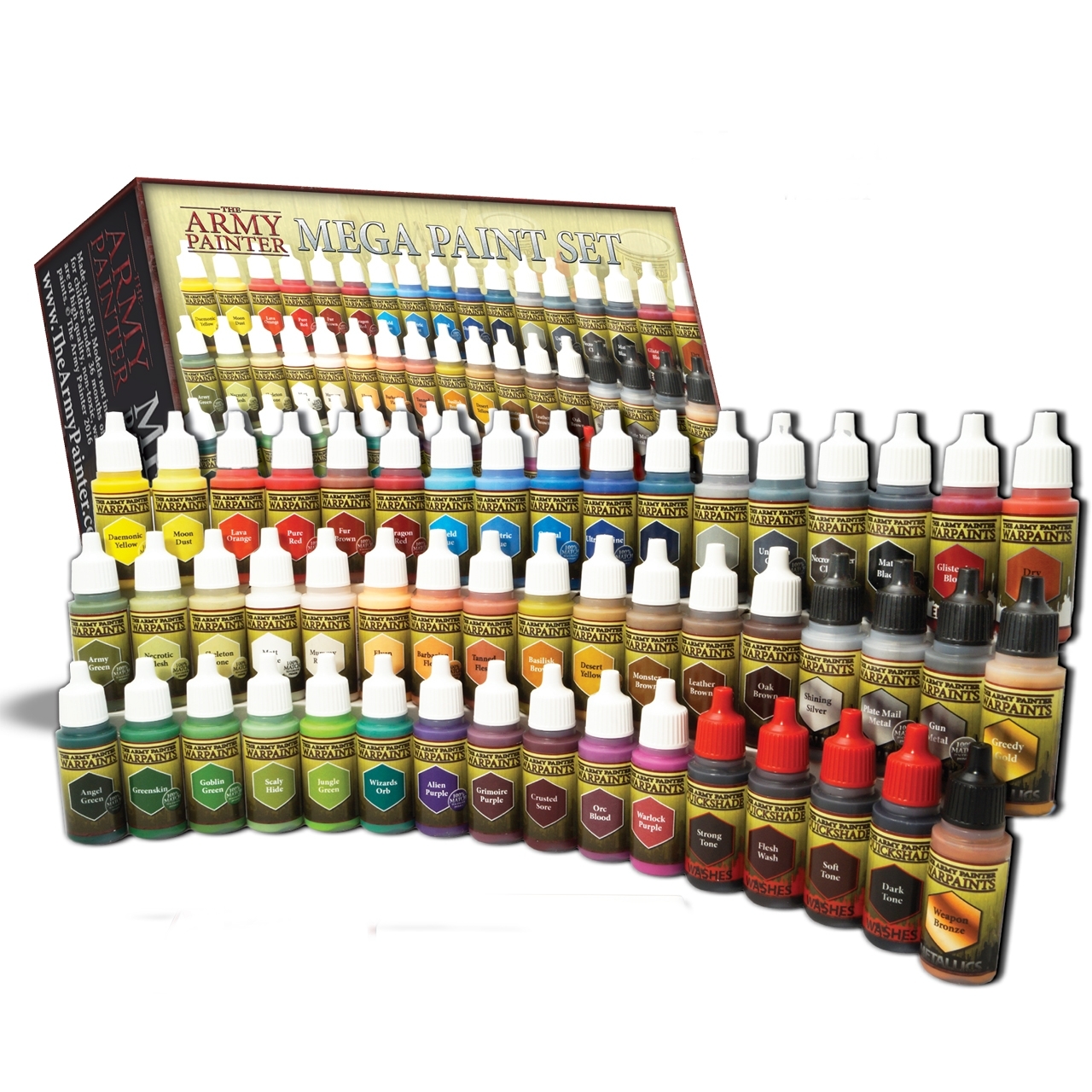 Army Painter: Warpaints - Mega Paint Set