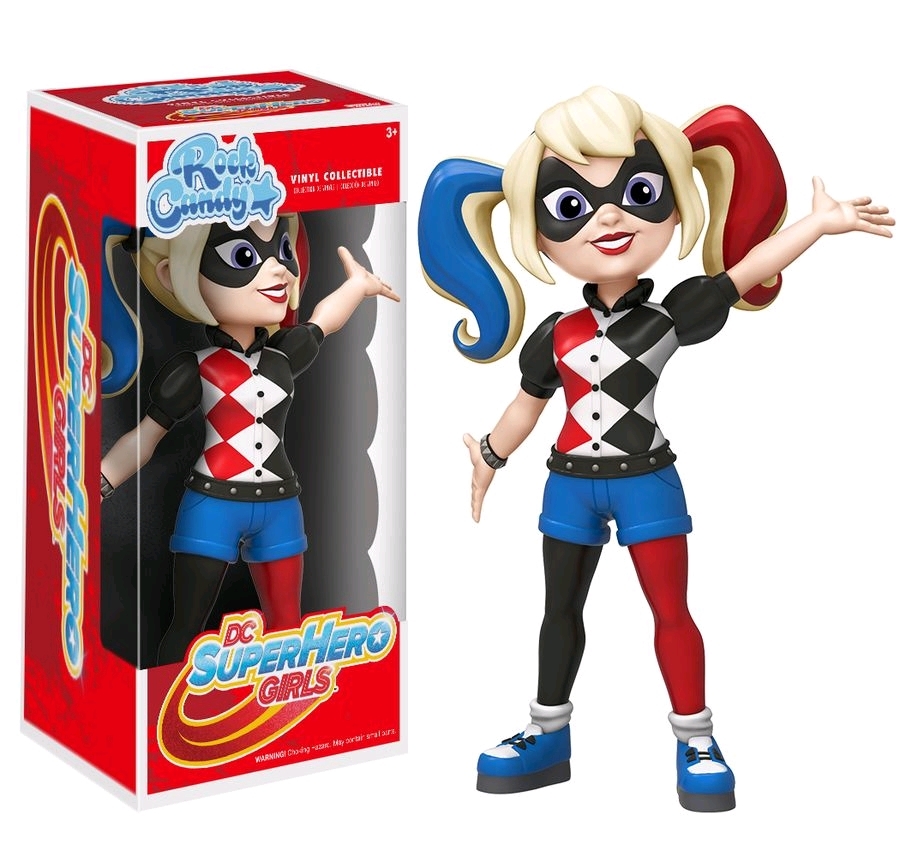 Super Hero Girls: Harley Quinn - Rock Candy Vinyl Figure image