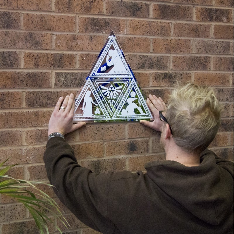 Zelda Triforce Mirror