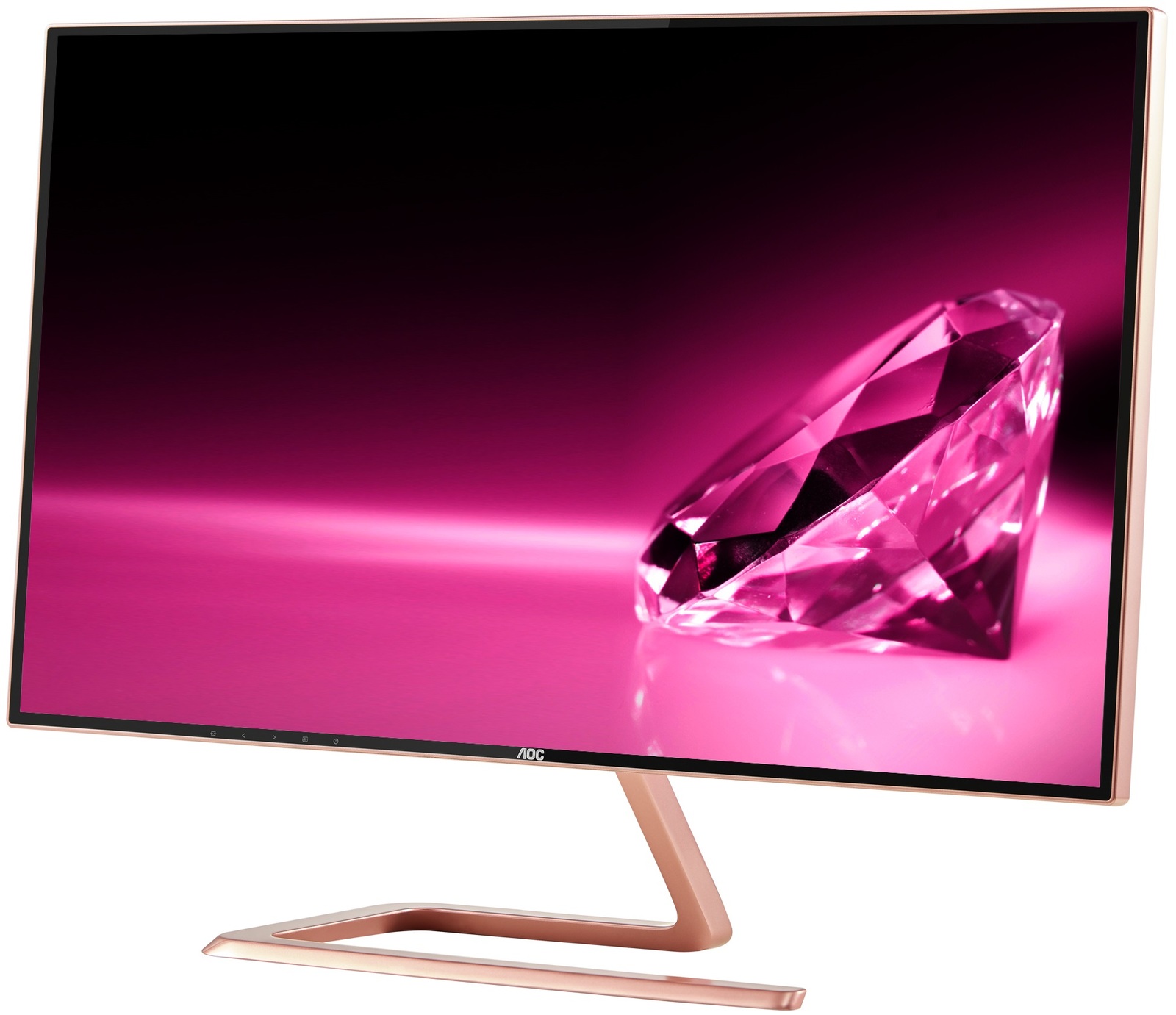 27" AOC QHD Limited Edition Swarovski Luxury Monitor image
