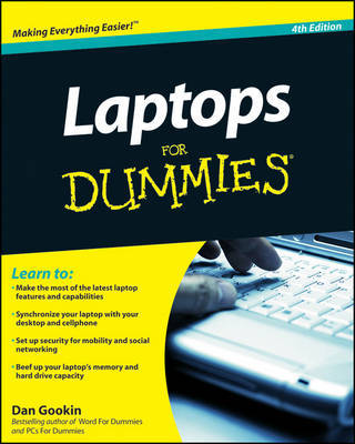 Laptops For Dummies by Dan Gookin image