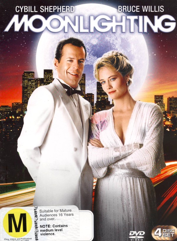 Moonlighting - Complete Season 3 (4 Disc Set) on DVD image