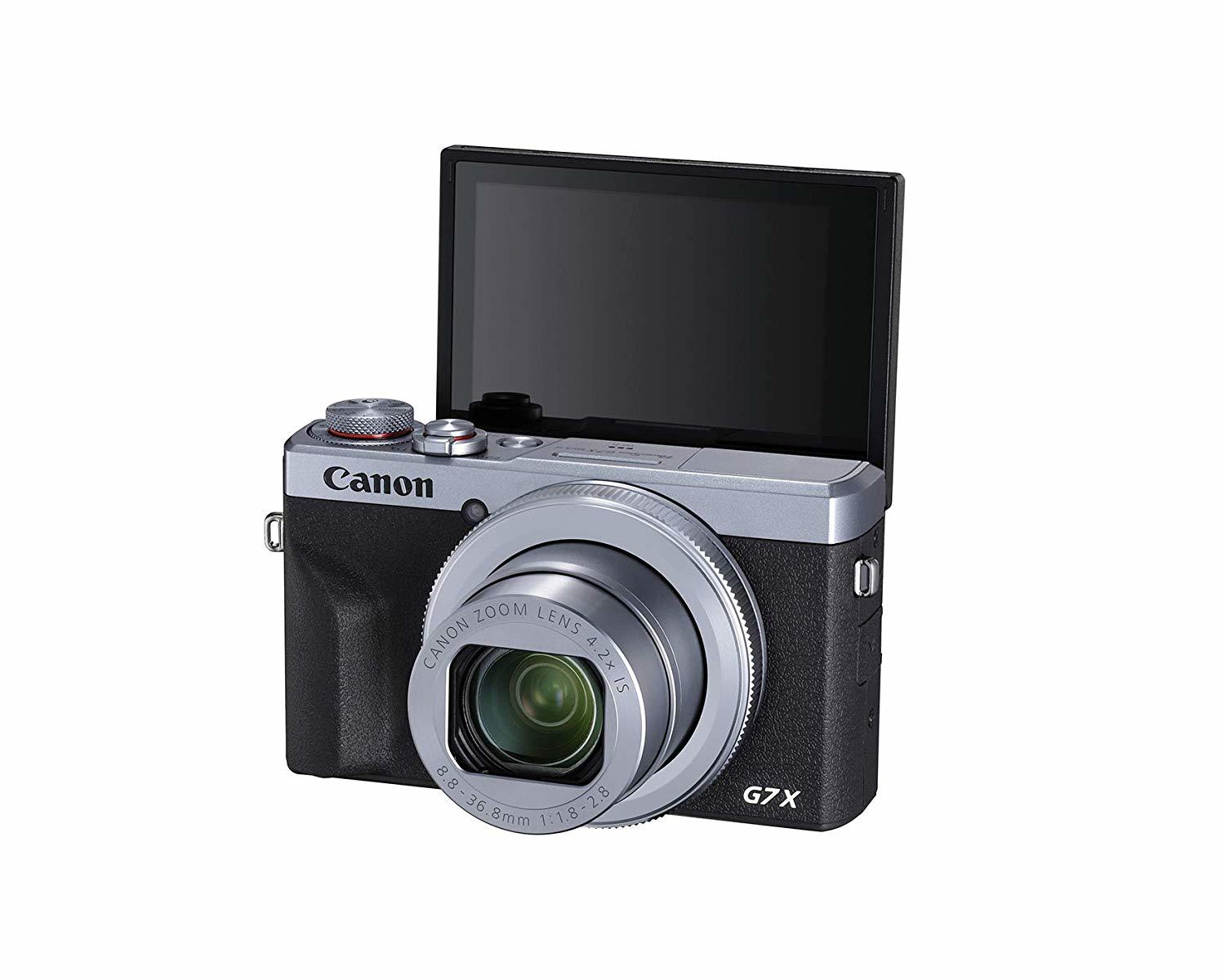 Canon: PowerShot G7 X Mark III 20.1MP CMOS 4.2x Zoom Digital Camera - Silver image