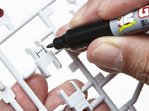 Gundam Marker: Black (Extra Thin Type for Panel Lines) image