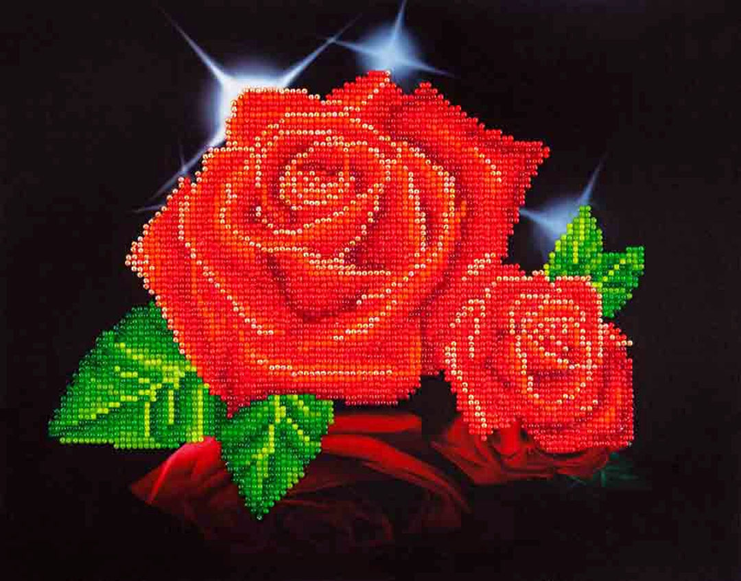 Diamond Dotz - Red Rose Sparkle image