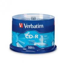 Verbatim CD-R 700MB 50Pk Spindle 52x image