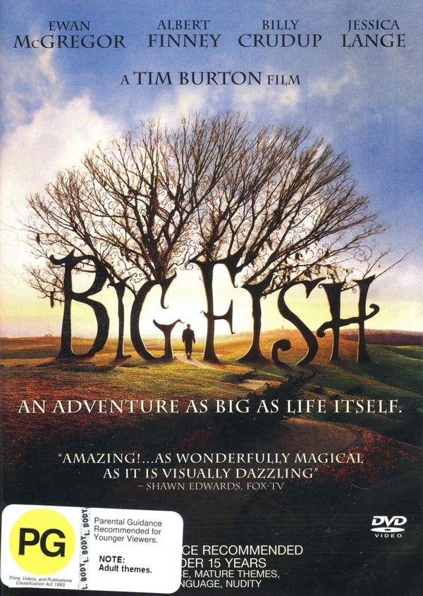 Big Fish on DVD image