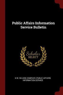 Public Affairs Information Service Bulletin image