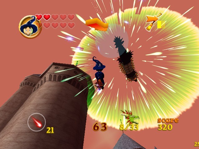 Billy the Wizard Rocket Broomstick Racing for Nintendo Wii image