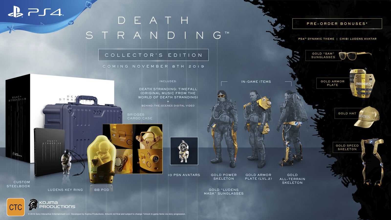 Death Stranding Collector's Edition for PS4 image