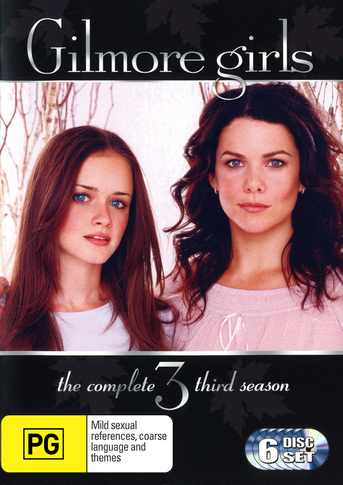 Gilmore Girls - The Complete Third Season (6 Disc Set) (New Packaging) on DVD image