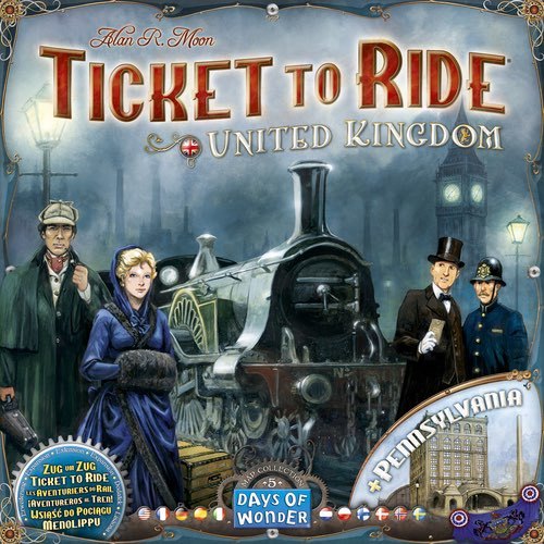 Ticket to Ride: United Kingdom Expansion image